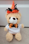 Tan Teddy Bear with Removable White T-Shirt - Sublimation Plush Halloween Witch Hat Gift Canada