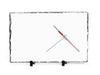 Sublimation Rock photo slate clock Side View - Sublimation Blank Canada | WestCoastCraft