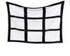 9 panel sublimation blanket double line velvet plush Side View - Sublimation Blank Canada | WestCoastCraft