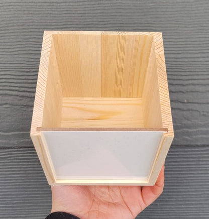Pen holder with detachable front for sublimation