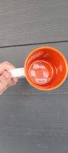 11 oz Two-Tone Sublimation Mug Blank | Colored Handle Canada Detail View - Sublimation Blank Canada | WestCoastCraft