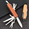 Wooden Handle Laser Engraving Multi Tool Blank | Personalized Gifts Canada Side View - Sublimation Blank Canada | WestCoastCraft