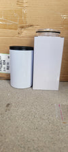 12oz Sublimation Hard Sided Can Cooler Front View - Sublimation Blank Canada | WestCoastCraft