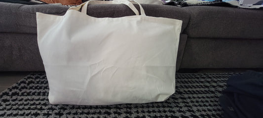 Canvas sublimation Everything tote bag XL
