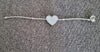 Sublimation Heart Metal (pandora like) charm bracelet
