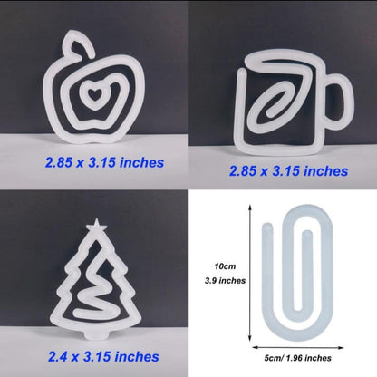 *NEW* Sublimation Large paper clips Lots of Designs available