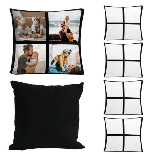 4 panel pillow case for sublimation Front View - Sublimation Blank Canada | WestCoastCraft
