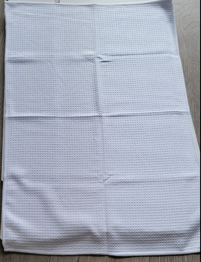 Waffle Weave Sublimation Towel – 16 x 24 Inch